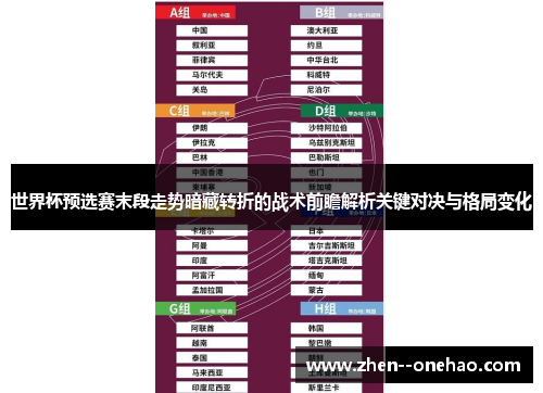 世界杯预选赛末段走势暗藏转折的战术前瞻解析关键对决与格局变化
